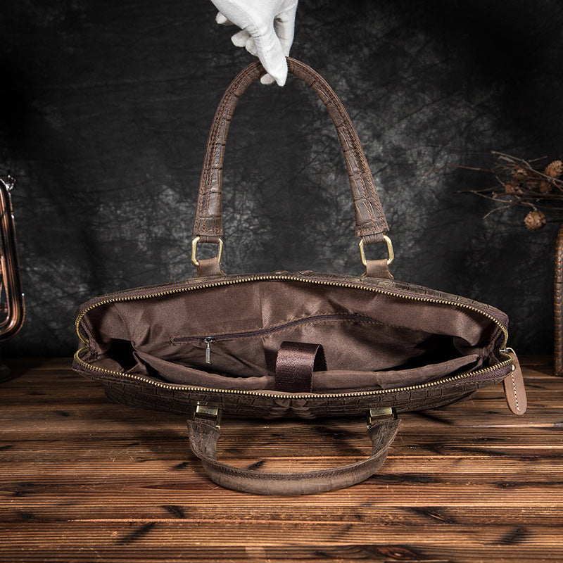 european and american mens 16 inch business portable briefcase computer bag