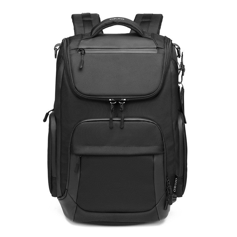 outdoor waterproof computer bag for men business backpack with multiple pocket design