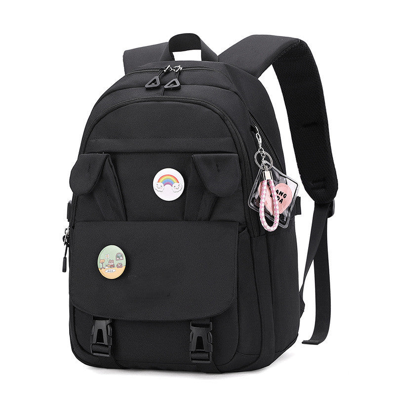 rabbit ears large capacity junior high school student backpack