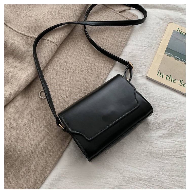 single shoulder bag chic casual wide shoulder strap messenger female bag