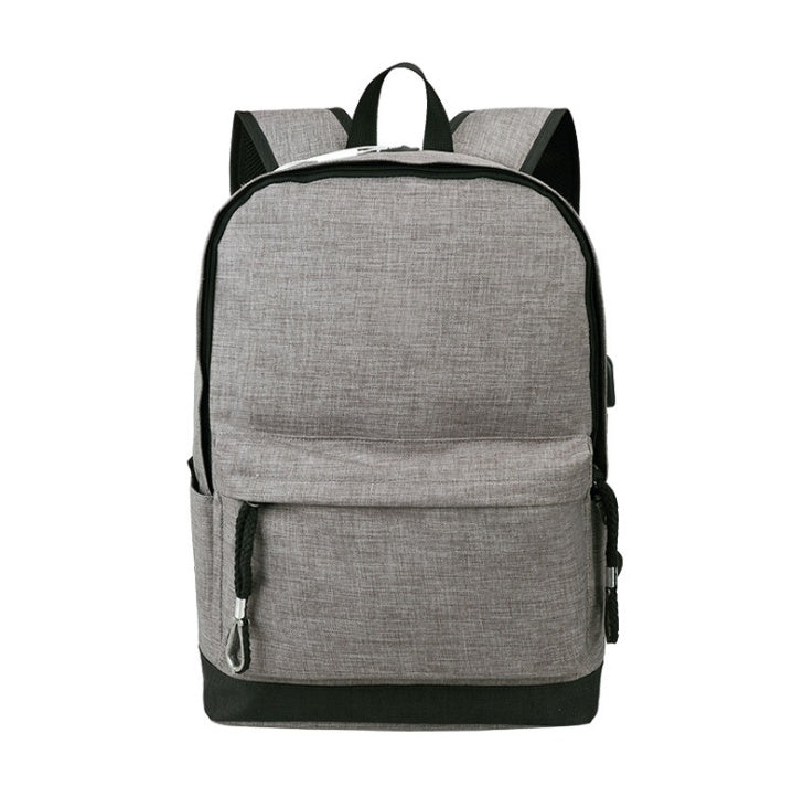 usb charging backpack korean college student bag mens oxford cloth computer bag casual backpack