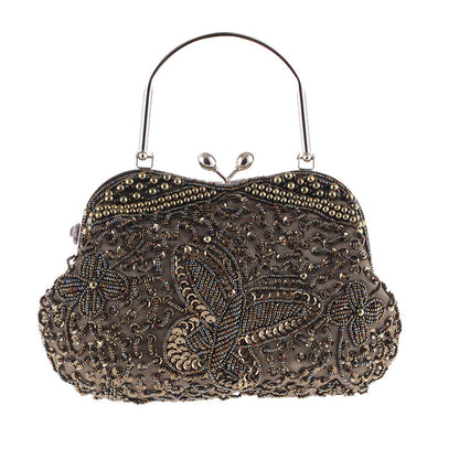 Bead Embroidery Pure Handicraft Bag Evening Banquet Classical Bag