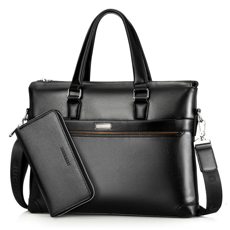 mens diagonal handbag briefcase