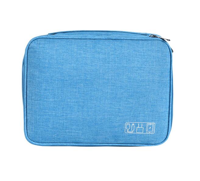 Multifunctional mobile power data cable storage bag