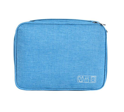 Multifunctional mobile power data cable storage bag