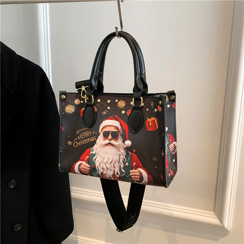 santa-claus-printed-tote
