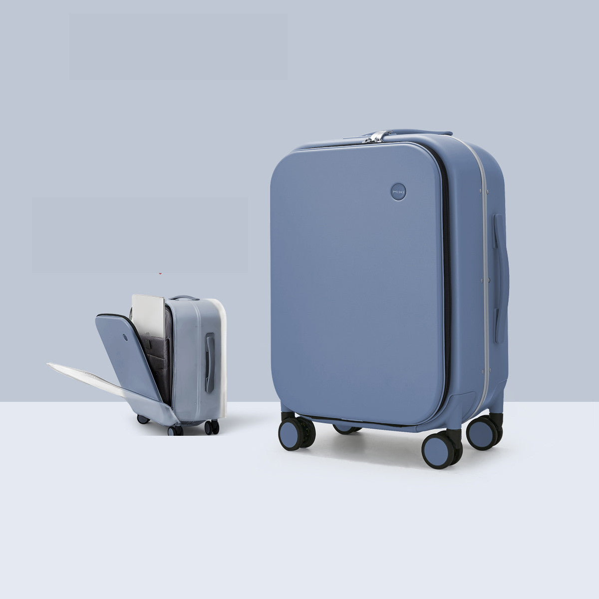 mens light and durable aluminum frame trolley case