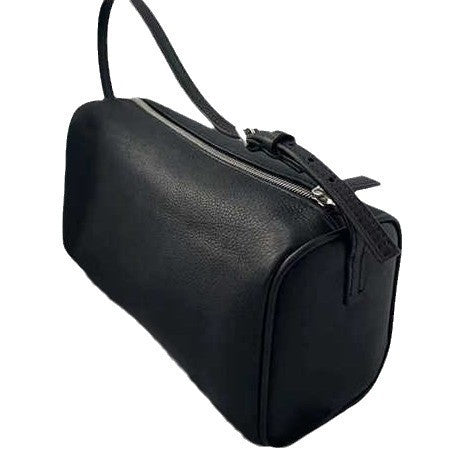 retro 90s suede pencil holder bag autumn and winter high sense