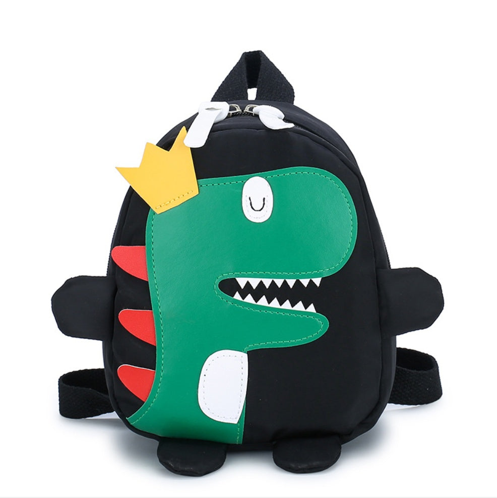 happy crown dinosaur school bag backpack