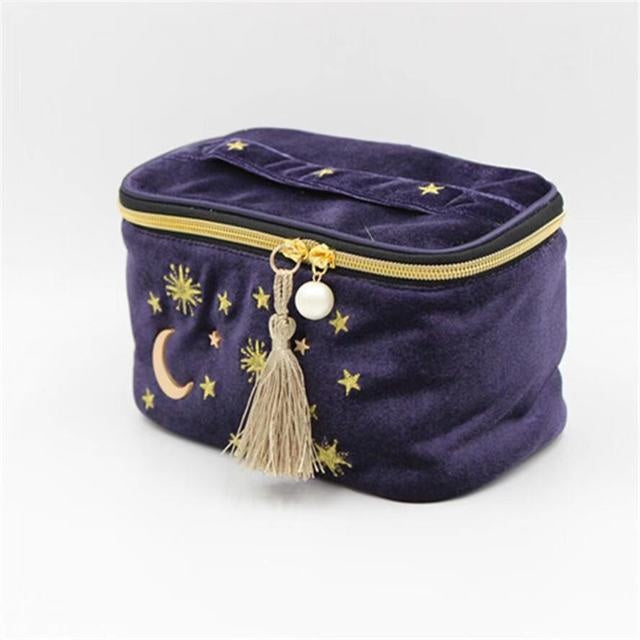 japanese cosmetic bag velvet cosmetic bag