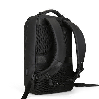 anti thief fashion men backpack multifunctional waterproof laptop bag usb charging travel bag