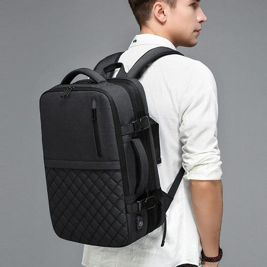 expandable backpack computer bag