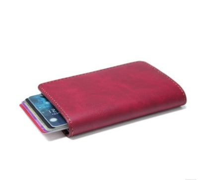 pu automatic card card holder rfid multi function card holder