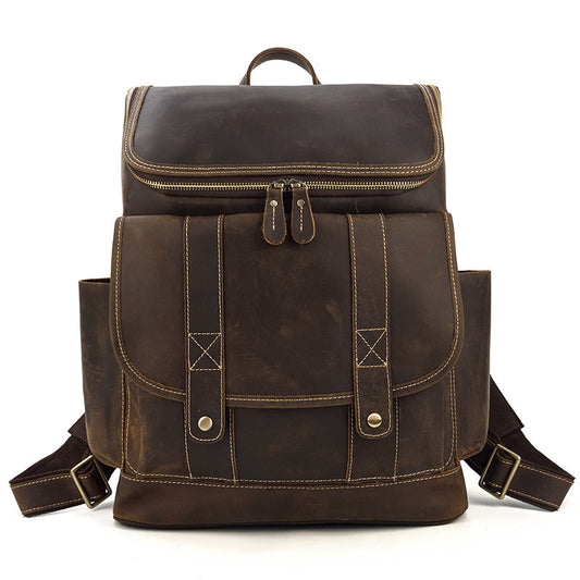 mens leather backpack 1