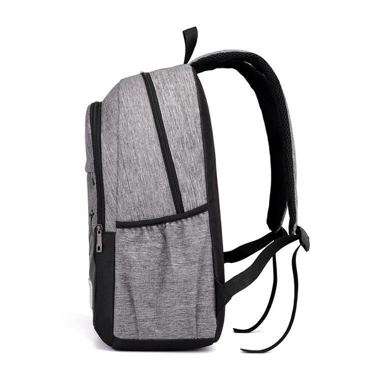 computer three piece college style student backpack men and women