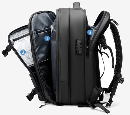 large capacity multifunctional mens travel backpack