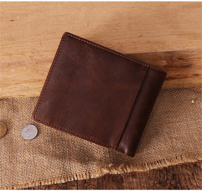 antimagnetic leather mens wallet