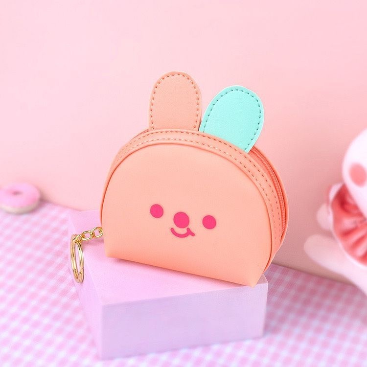 cartoon jelly color cute animal coin purse