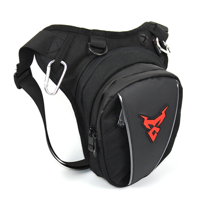 motorcycle riding crossbody shoulder waist leg bag