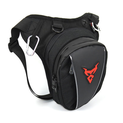 motorcycle riding crossbody shoulder waist leg bag