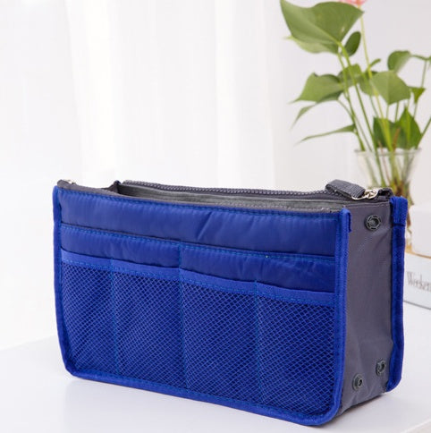 double zipper bag storage bag cosmetic bag liner bag