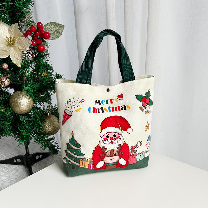 cartoon-santa-snowman-tote-canvas-bag