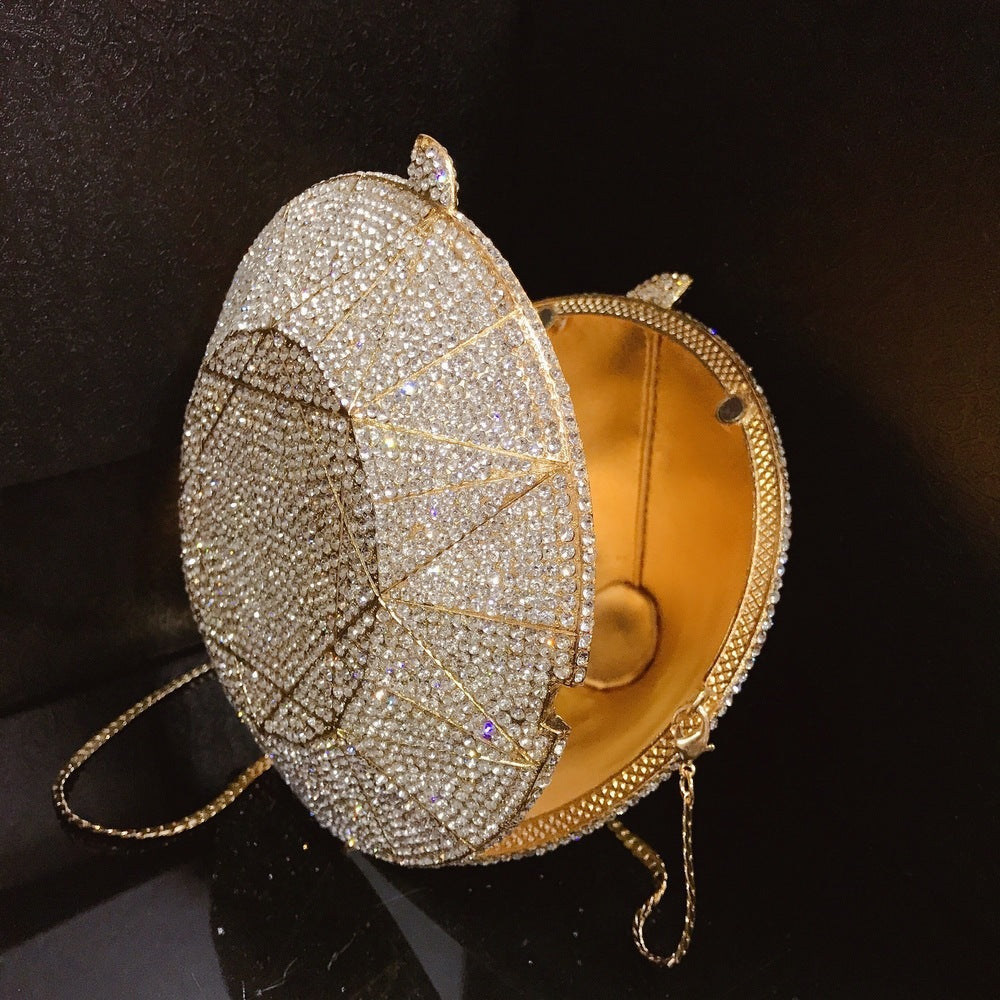 three dimensional diamond shape handbags