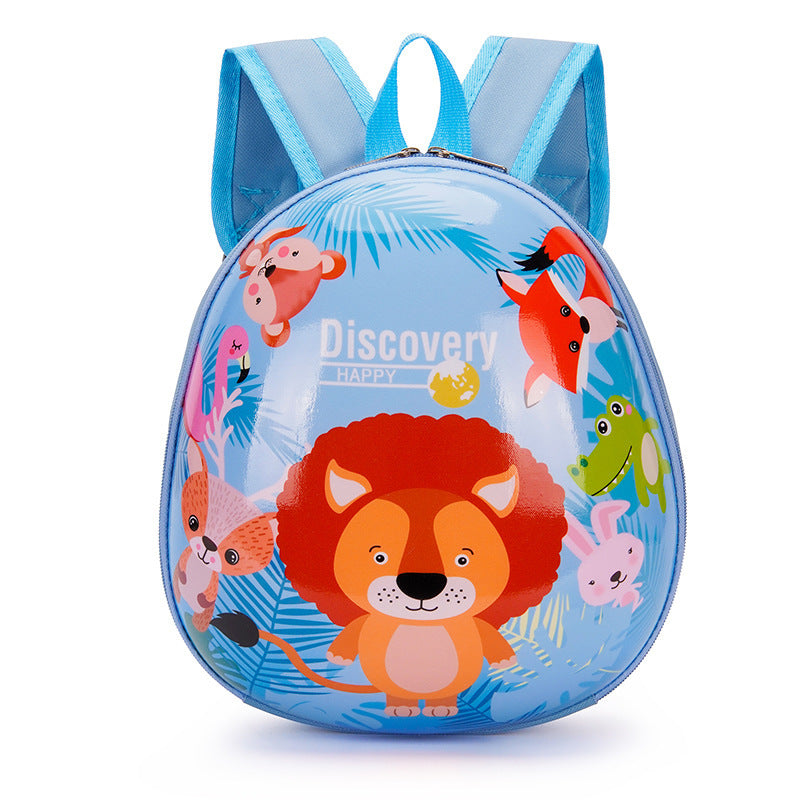 childrens schoolbag kindergarten boys and girls 3 6 years old baby small class cartoon cute princess lightweight egg shell small backpack