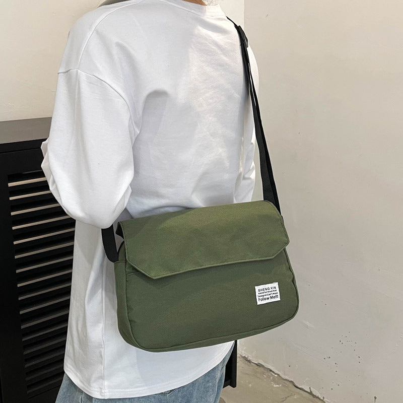 ins messenger bags women men crossbody shoulder bag casual couple small flap bag