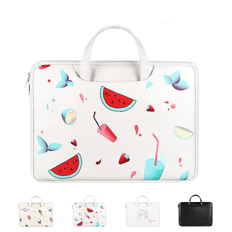 cartoon fruit laptop bag