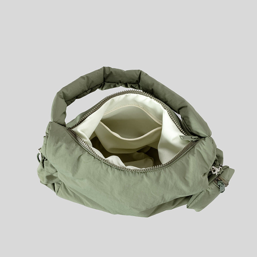 Autumn And Winter Quilted Commuter Hand-carrying Bag Large Capacity