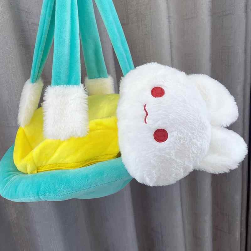 Cute Rabbit Turtle Plush Bunny Turtle Backpack