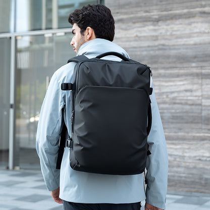 travel business mens multi functional hand carrying backpack