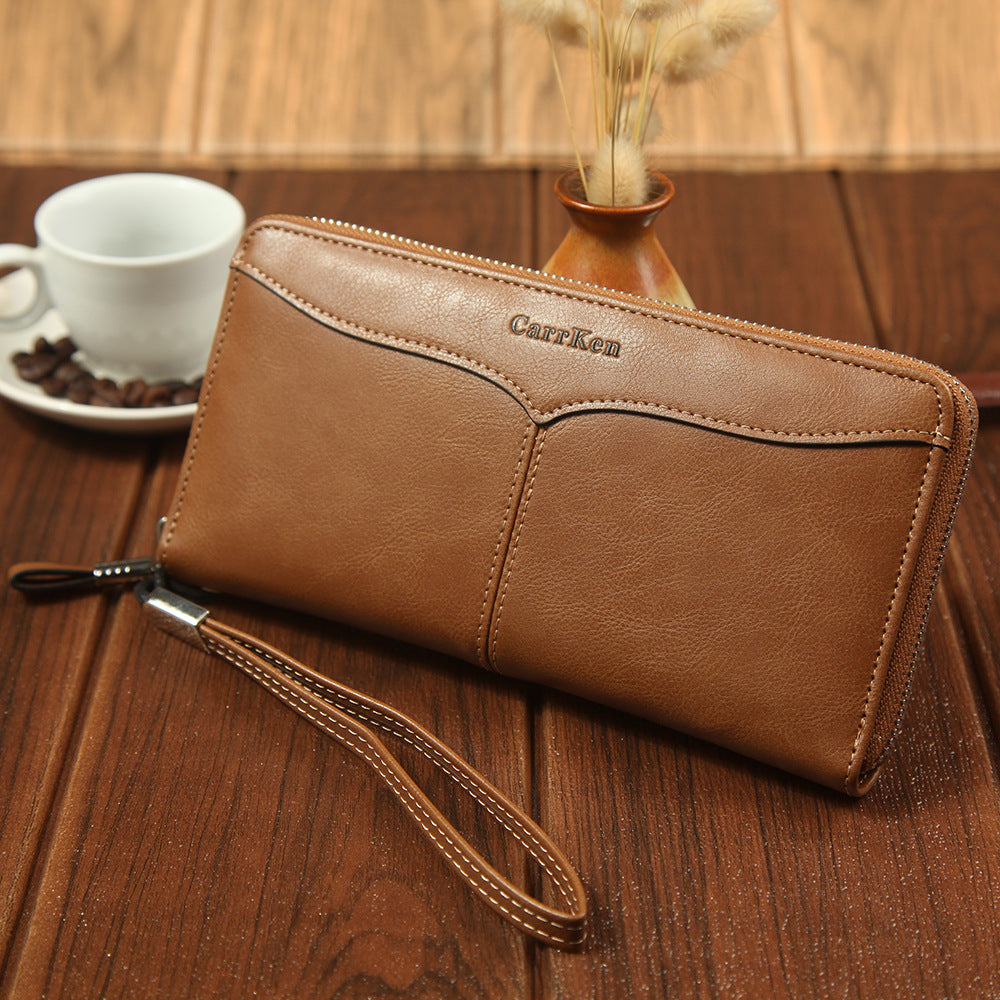 business casual large capacity clutch