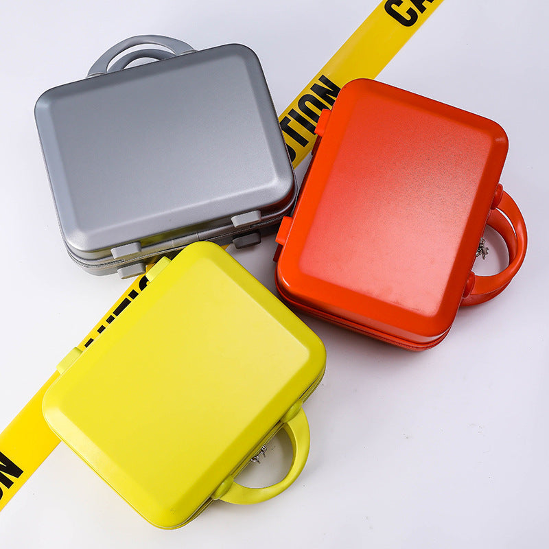 12-inch 14-inch ABS Portable Cosmetics Case Fruit Color Mini-portable Luggage