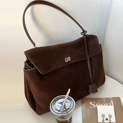 large capacity commuter shoulder crossbody underarm bag