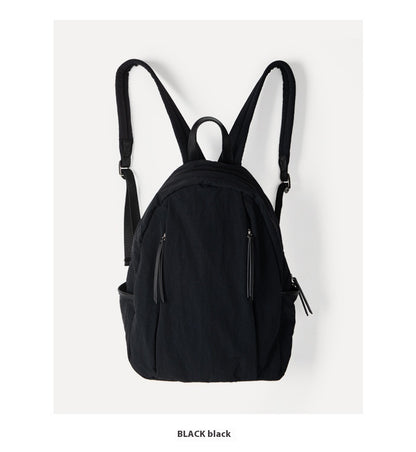 convenient travel casual nylon backpack