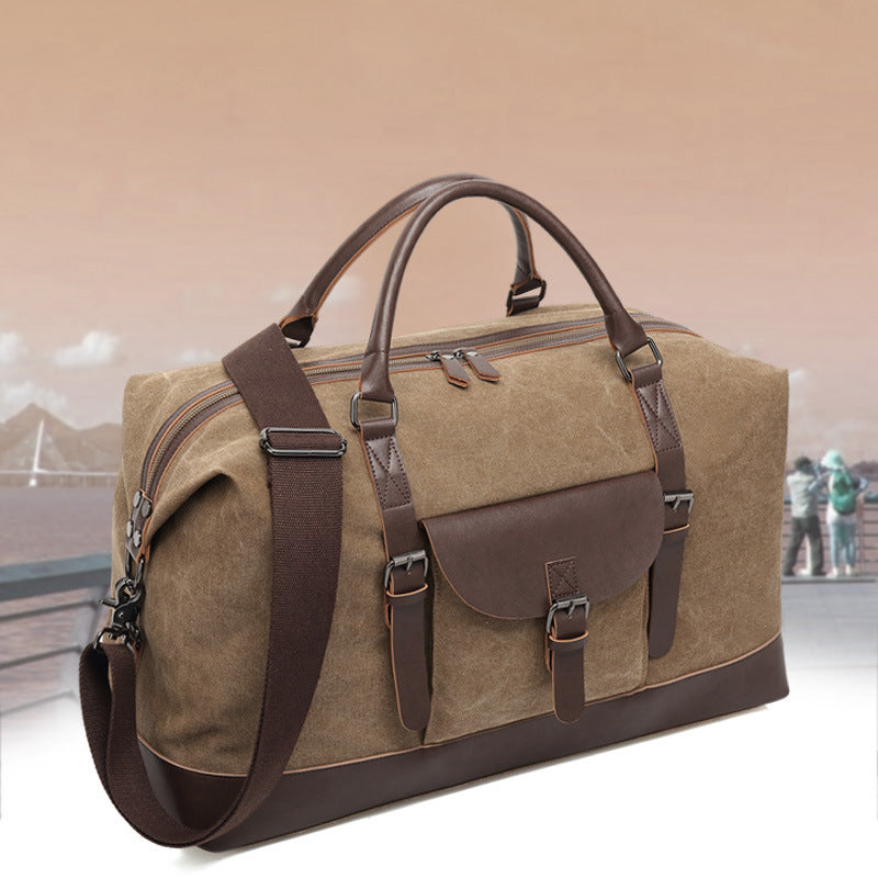 new fashion outdoor travel bag portable canvas diagonal