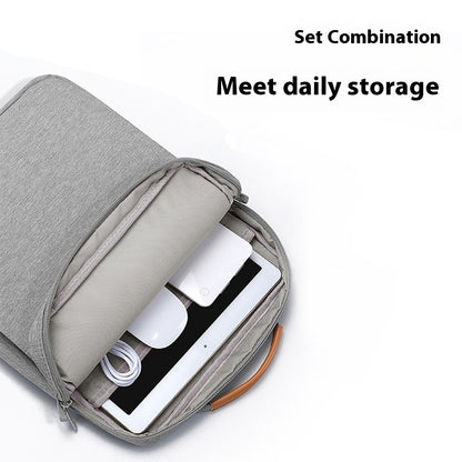 Solid Color Wear-resistant Lightweight Portable Shoulder Crossbody Tablet PC Bag