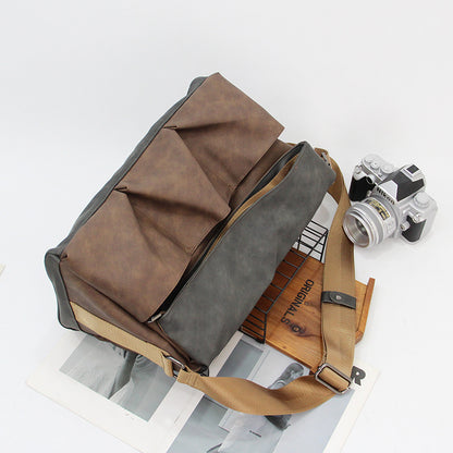 mens shoulder messenger bag outdoor gym bag for traveling