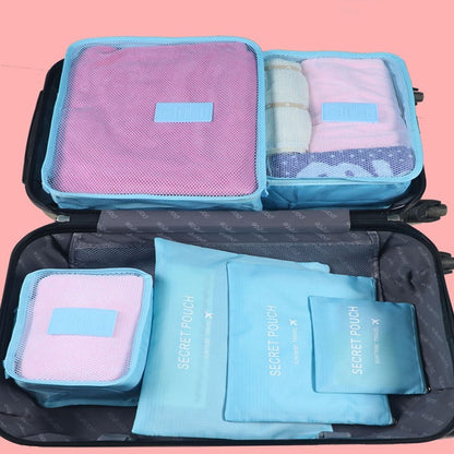 portable travel luggage packing cubes