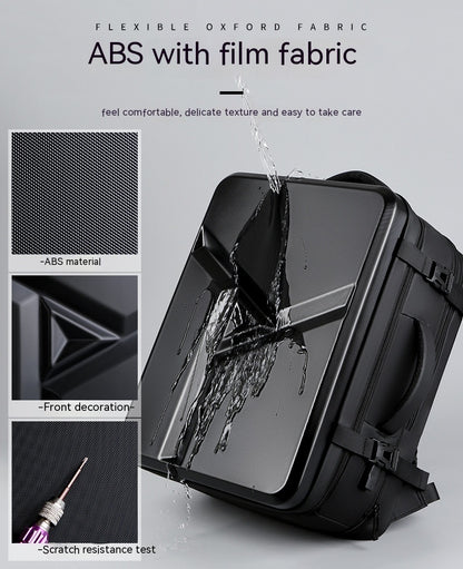 multifunctional large capacity extended waterproof business computer backpack