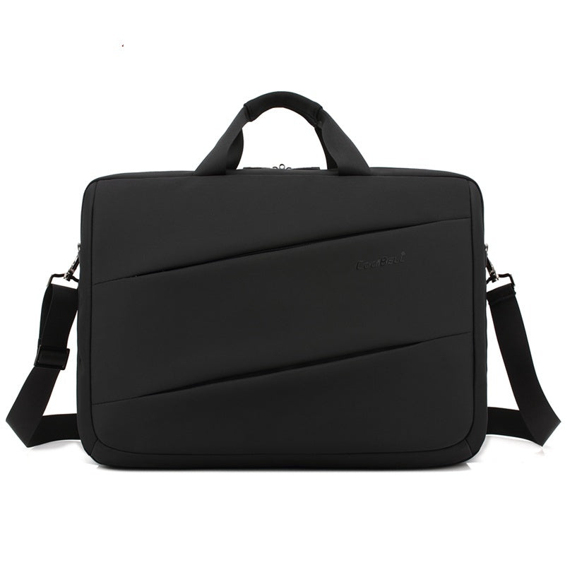 mens business waterproof wear resistant crossbody handbag