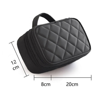 waterproof double cosmetic bag