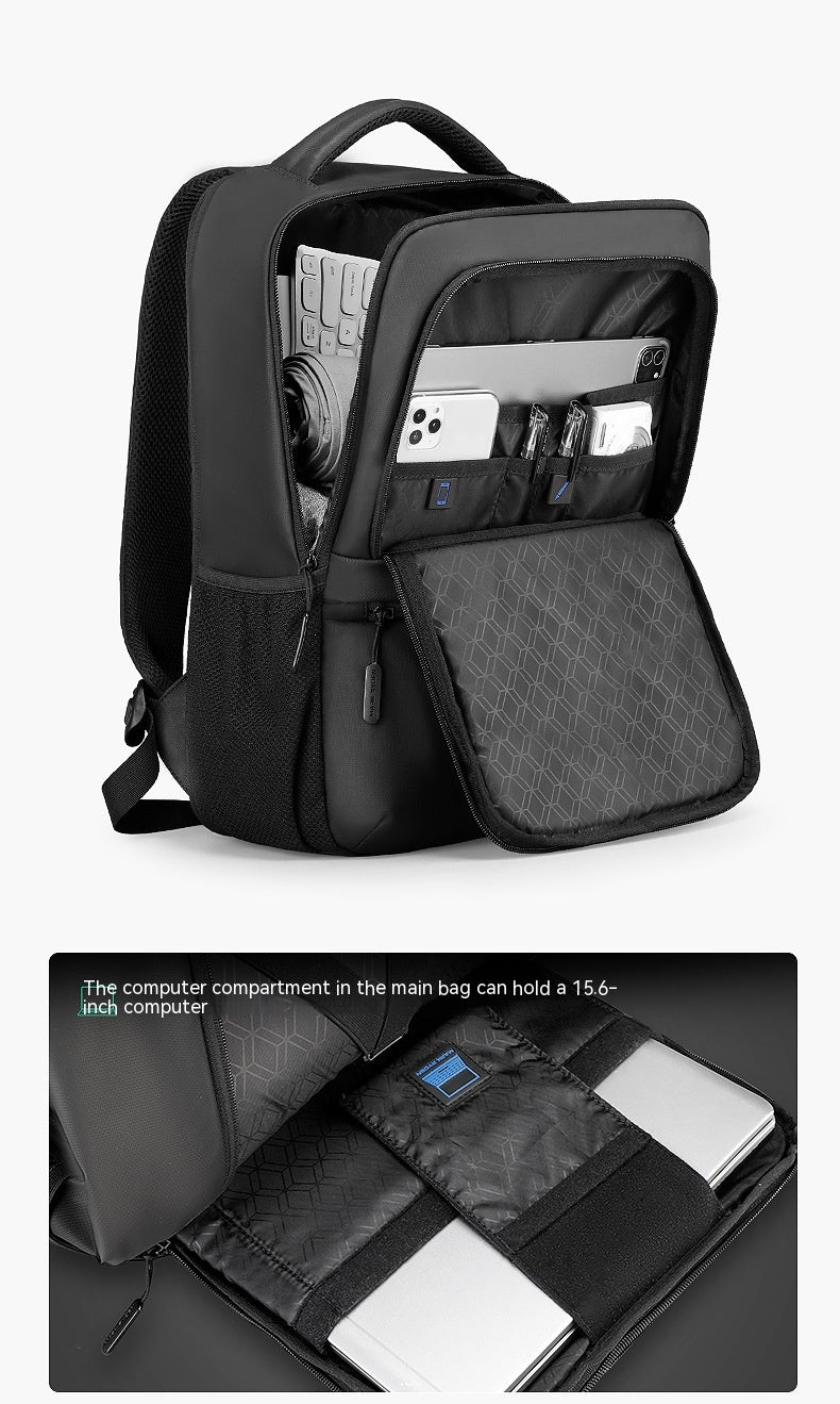 computer bag 156 inch mens business backpack large capacity business trip travel backpack