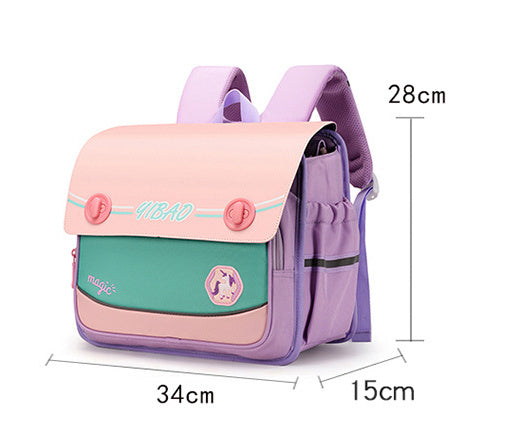 spring new schoolbag for primary school students