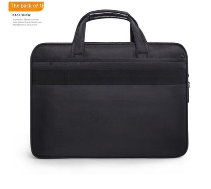 mens waterproof oxford large capacity briefcase