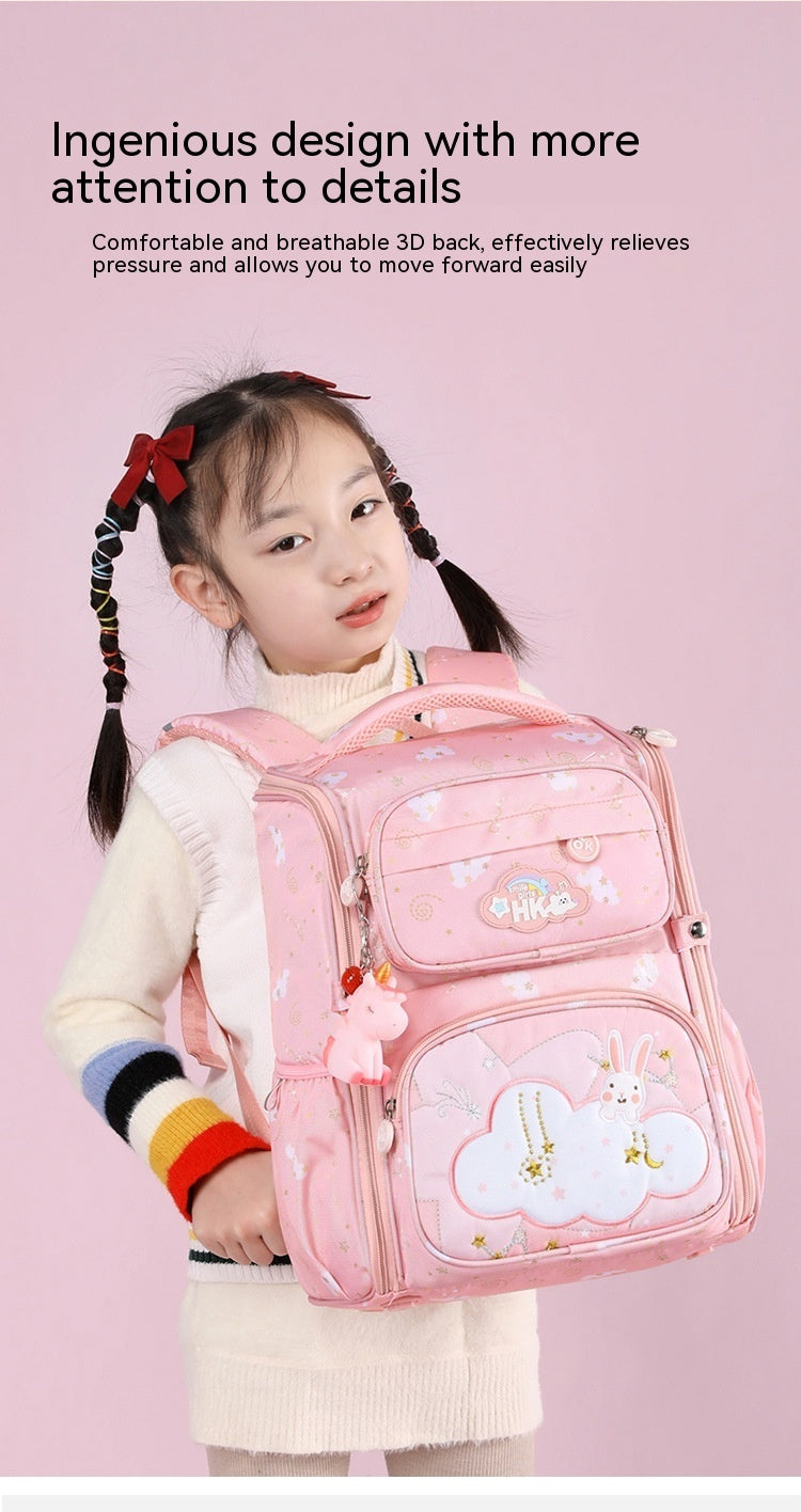 lightweight western style three dimensional schoolbag for primary school students