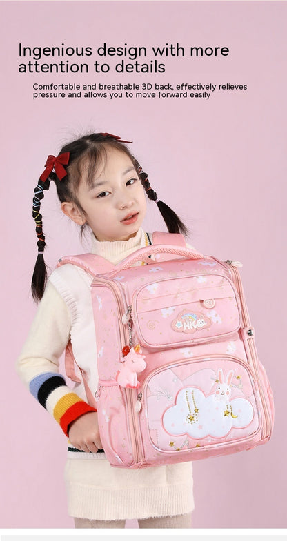 lightweight western style three dimensional schoolbag for primary school students