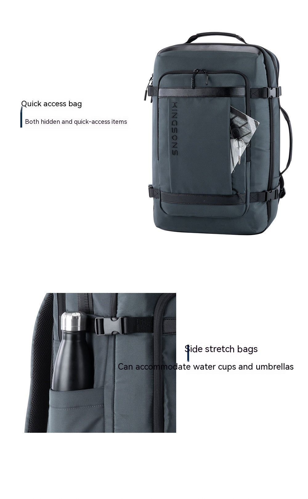 outdoor 35l large capacity multi functional computer backpack